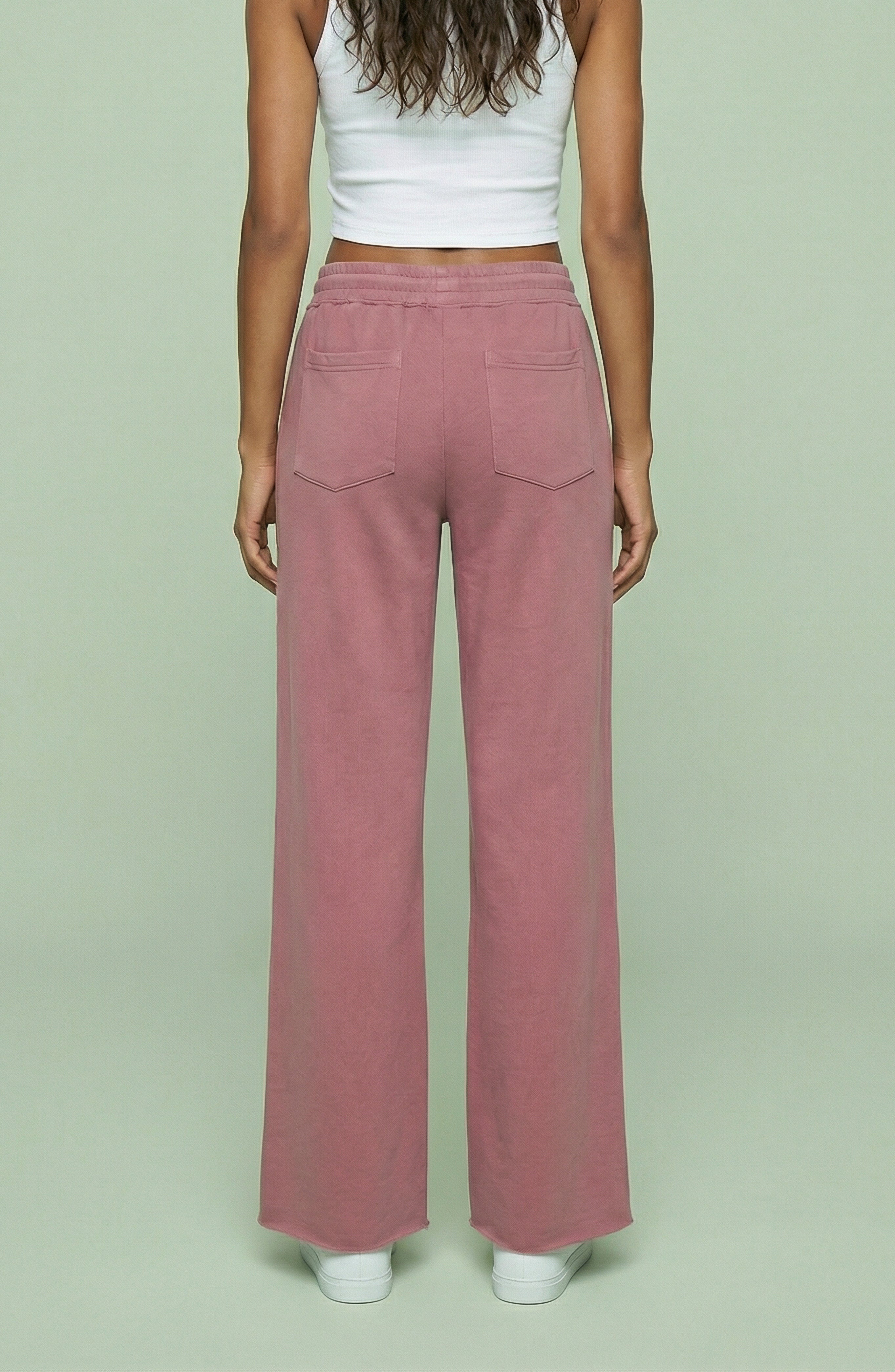 Gradient Wash Straight Leg Lounge Pants