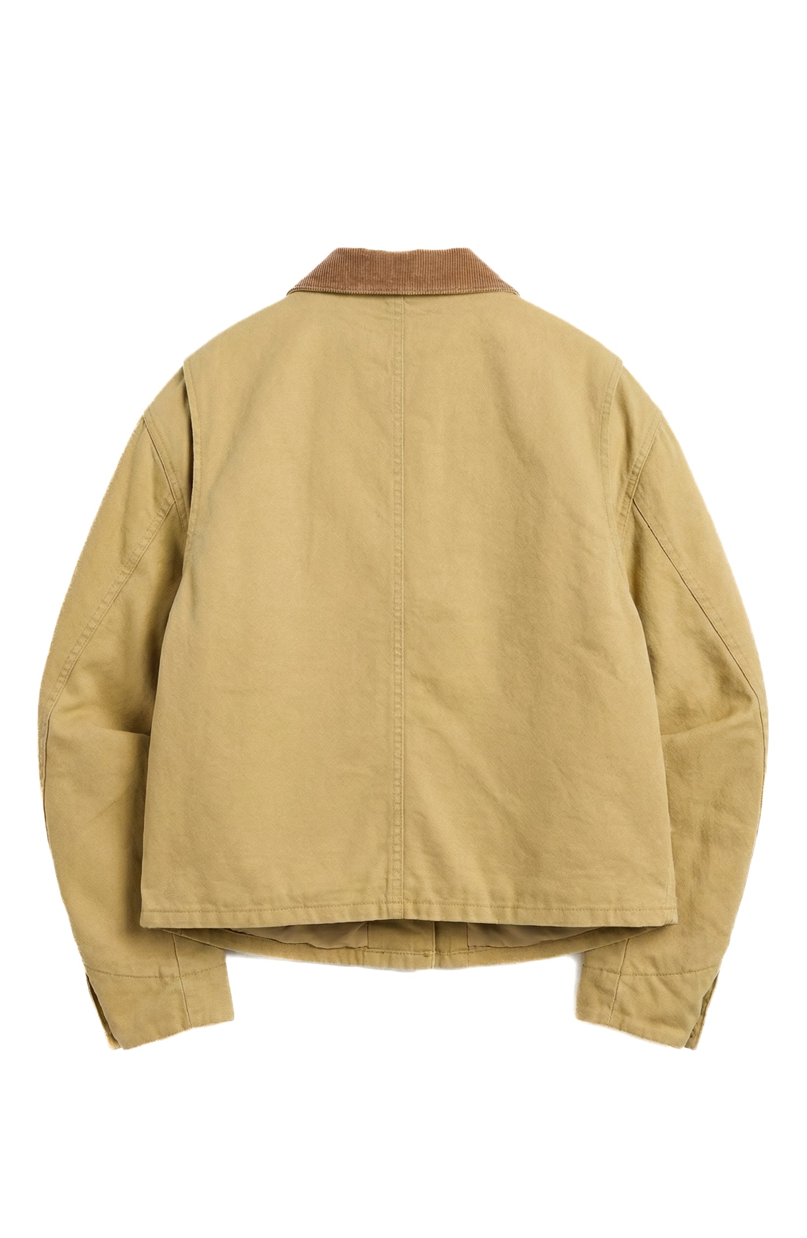 Canvas Jacket with Corduroy Collar