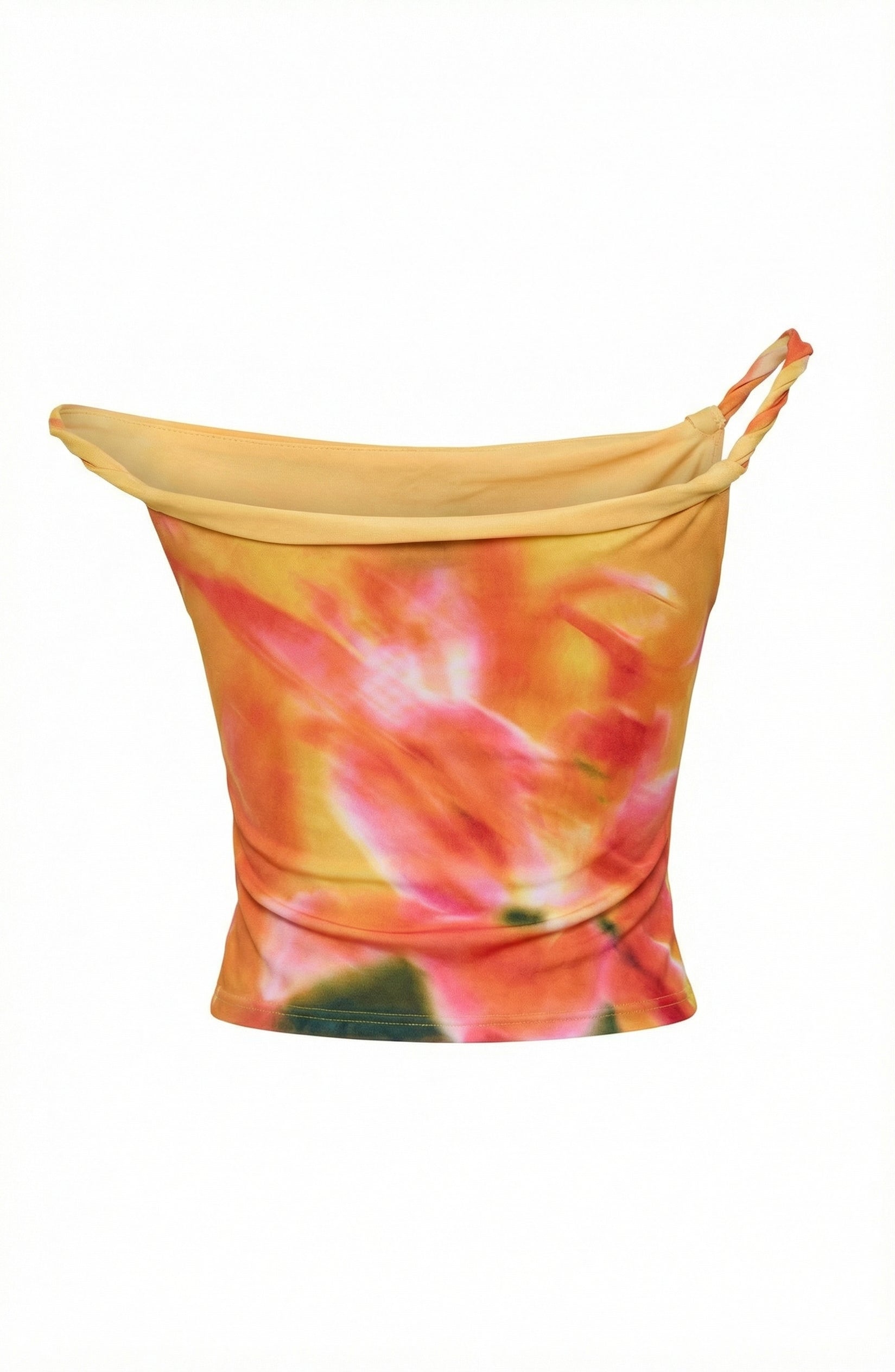 Asymmetrical Floral Tank