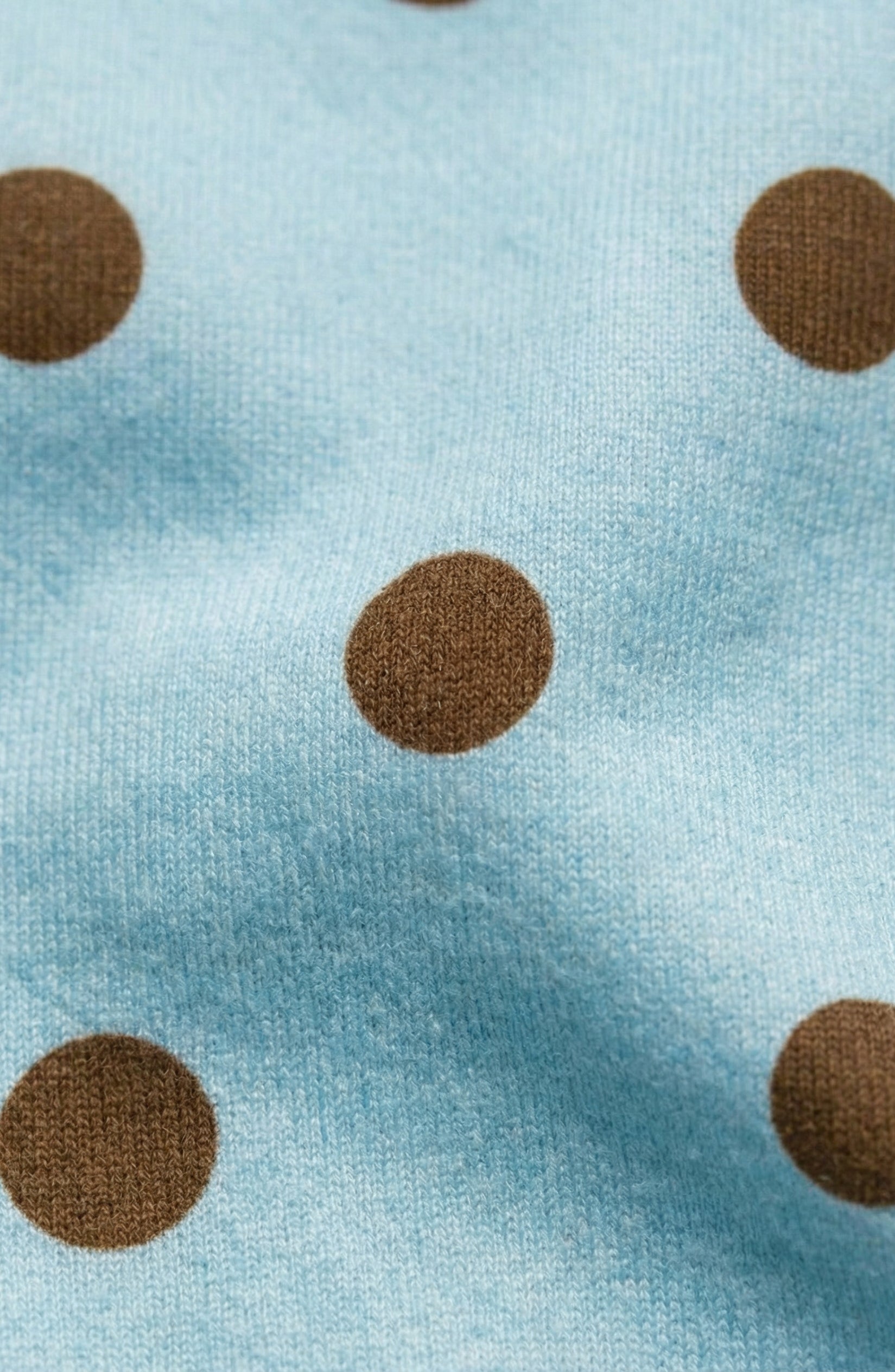 Blue Polka Dot Halter & Mini Skirt Set