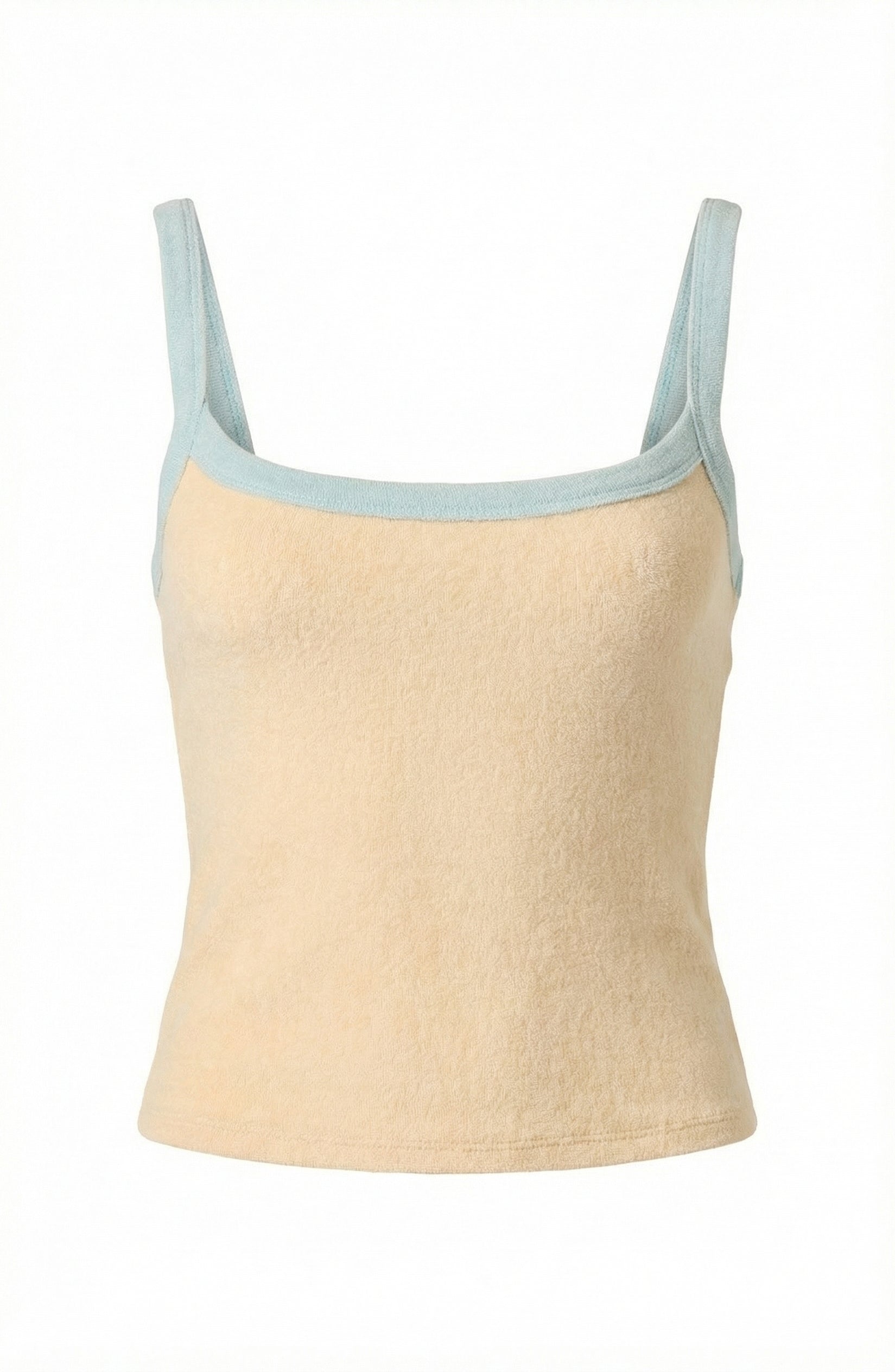 Pastel Terry Contrast Tank